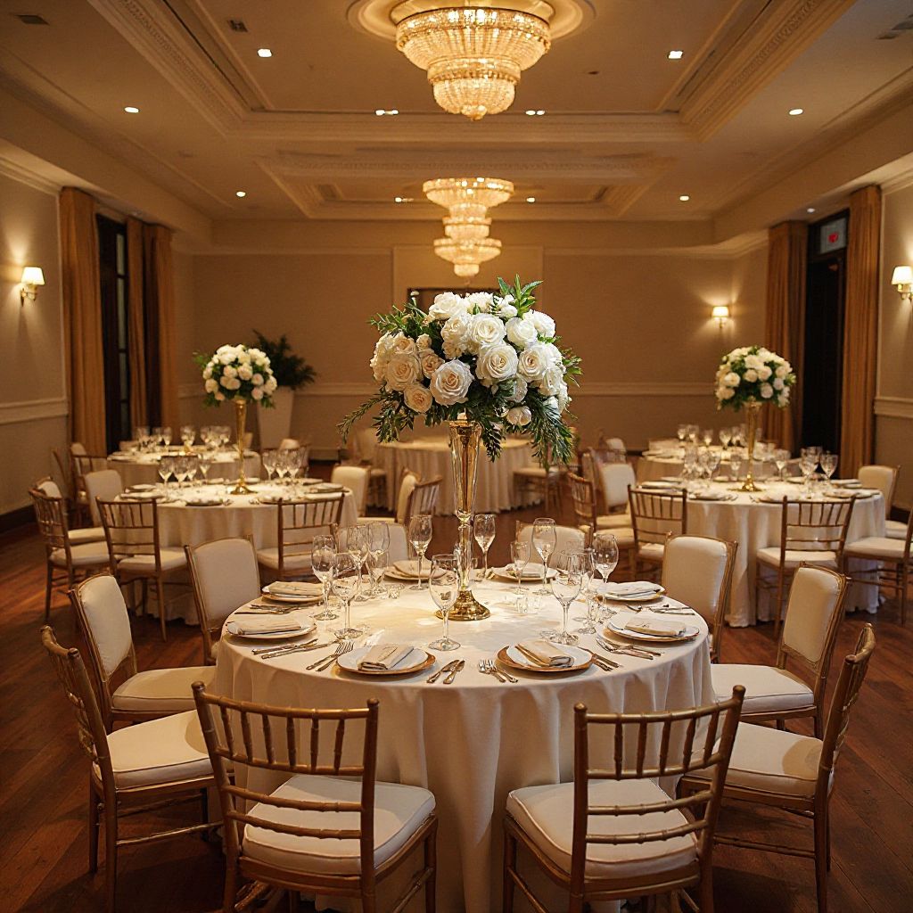 Elegant Indoor Birthday